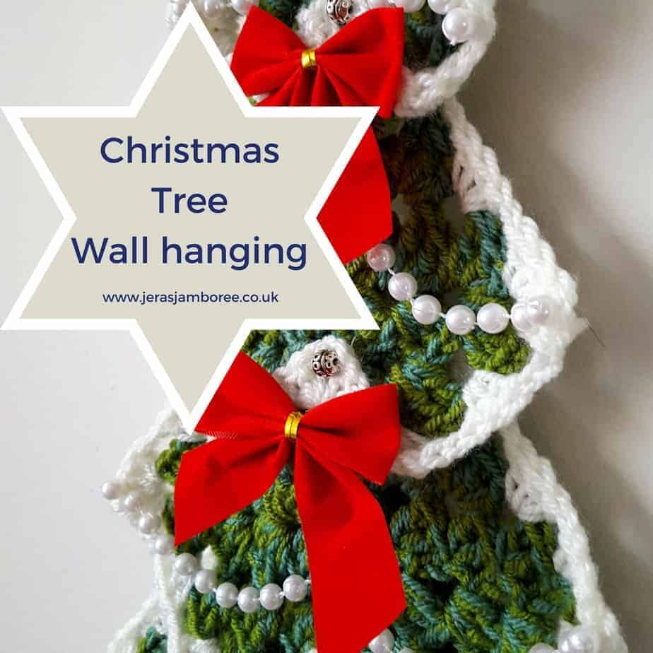 Handmade Christmas Tree Wall Hanging Jera S Jamboree,Diy White Distressed Kitchen Cabinets