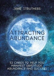 The moon on the box of Attracting Abundance card deck