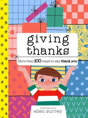 Book cover for Giving Thanks, More Than a 100 Ways to Say Thank You