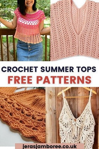 Lace Boxy Top - Crochet Crop Top Pattern