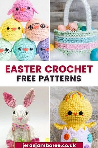 30 Free Easter Crochet Patterns - Jera's Jamboree - crochet, entertainment, slow living