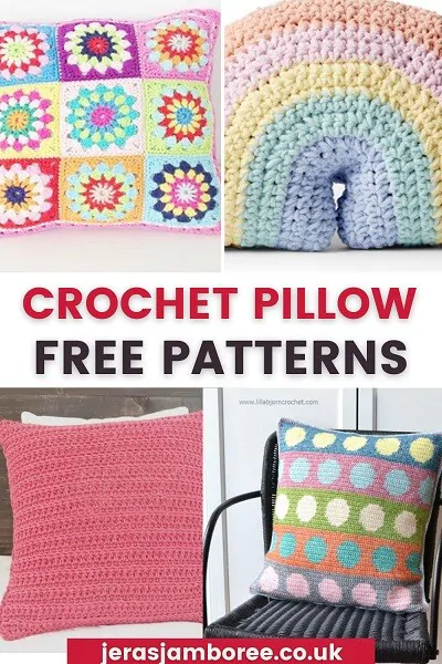 30 Free Modern Crochet Pillow Patterns Jera s Jamboree