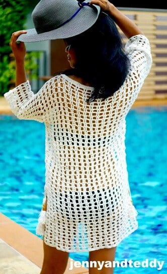 17+ Crochet Cover Up Maxi Dress