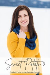 Photo of crochet designer Christine Naugle of Sweet Potato 3