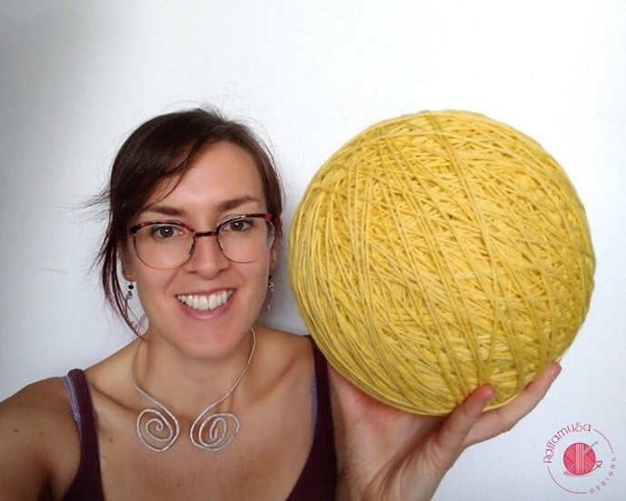 Crochet Designer photo Raffaella Raffamusa Designs