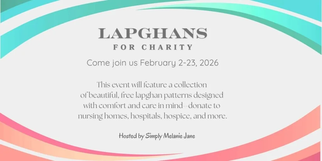 Holding image for the 2026 Lapghans for Charity blog hop