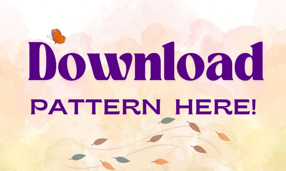 holding image for the Enchanted Autumn blog hop running from 5th to 25th October 2026. Text reads 'download pattern here.'